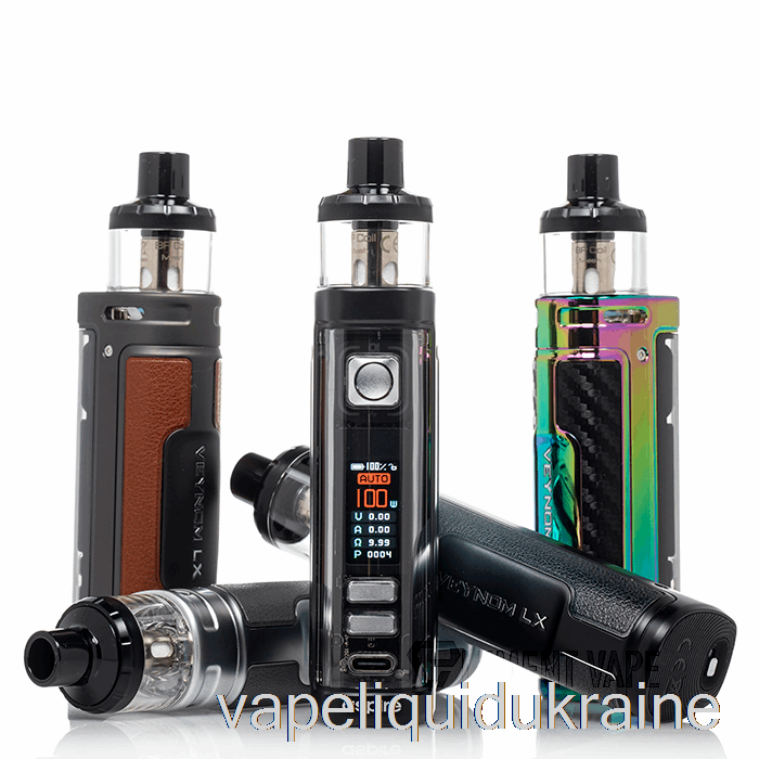 Vape Ukraine Aspire Veynom LX 100W Pod System Chrome Blue Fade